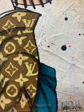 Pauline Cornée, Miss Louis Vuitton, painting - Artalistic online contemporary art buying and selling gallery