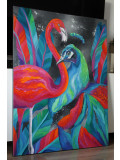 Monika Mrowiec, Dancing in the garden, painting - Artalistic online contemporary art buying and selling gallery