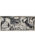 Sébastien Arcouet, Trompette et Guernica, drawing - Artalistic online contemporary art buying and selling gallery