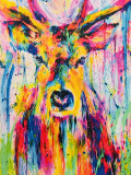 Joaquim Falco, Reindeer, painting - Artalistic online contemporary art buying and selling gallery