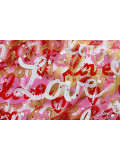 Isabelle Pellatane, Love love 17, painting - Artalistic online contemporary art buying and selling gallery