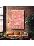 Isabelle Pelletane, Love Love 22, peinture - Artalistic online contemporary art buying and selling gallery