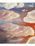 Anne Robin, L'instant du crépuscule, painting - Artalistic online contemporary art buying and selling gallery