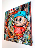 PVettese, Labubu X Street Art Louis Vuitton, painting - Artalistic online contemporary art buying and selling gallery