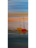 Lydie Massou, Le charme sur l'eau, painting - Artalistic online contemporary art buying and selling gallery