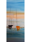 Lydie Massou, Le charme sur l'eau, painting - Artalistic online contemporary art buying and selling gallery