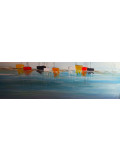 Lydie Massou, Le charme sur l'eau, painting - Artalistic online contemporary art buying and selling gallery
