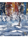 Anne Robin, L'arche d'or, painting - Artalistic online contemporary art buying and selling gallery