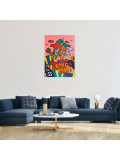 Ewen Gur, The Rock'n'Roll Girl #3, painting - Artalistic online contemporary art buying and selling gallery