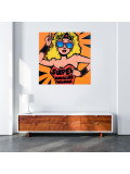 Ewen Gur, Super Amazing Woman, painting - Artalistic online contemporary art buying and selling gallery