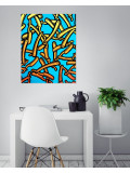 Ewen Gur, Sharp as a Razor, painting - Artalistic online contemporary art buying and selling gallery