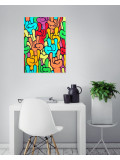Ewen Gur, Everybody say yeah! #2, painting - Artalistic online contemporary art buying and selling gallery