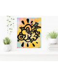 Ewen Gur, The radiant, painting - Artalistic online contemporary art buying and selling gallery