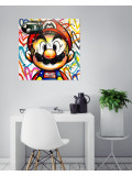 Patrick Cornée, Mario loves Bitcoins, painting - Artalistic online contemporary art buying and selling gallery