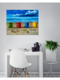 Pikturals, la plage, painting - Artalistic online contemporary art buying and selling gallery