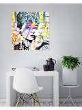 Patrick Cornée, Audrey Hepburn, painting - Artalistic online contemporary art buying and selling gallery