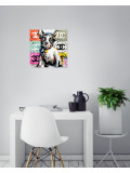 Patrick Cornée, My French bulldog, painting - Artalistic online contemporary art buying and selling gallery