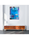 Evy SBK, Soul of blue, painting - Artalistic online contemporary art buying and selling gallery