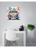 Patrick Cornée, Good trip for Snoopy, painting - Artalistic online contemporary art buying and selling gallery