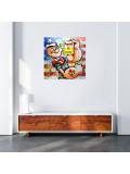 Patrick Cornée, Popeye likes pop art and Campbell's soup, painting - Artalistic online contemporary art buying and selling gallery
