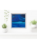 Meskar, Marée nocturne, painting - Artalistic online contemporary art buying and selling gallery