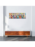 Patrick Cornée, Happy pop violins, painting - Artalistic online contemporary art buying and selling gallery