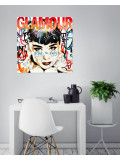 Patrick Cornée, Audrey Hepburn, painting - Artalistic online contemporary art buying and selling gallery