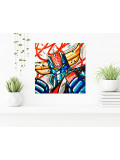 Patrick Cornée, Goldorak, painting - Artalistic online contemporary art buying and selling gallery