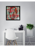 Sylvie C, Mandela, painting - Artalistic online contemporary art buying and selling gallery