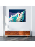 Jean-Jacques Venturini, Surfing, painting - Artalistic online contemporary art buying and selling gallery
