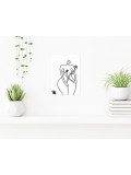 Audrey Chambon, Femme A, drawing - Artalistic online contemporary art buying and selling gallery