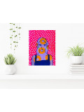 Maud Louviot, Mila, painting - Artalistic online contemporary art buying and selling gallery