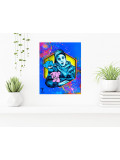 Priscilla Vettese, Kevinours love Kenny Arkana, painting - Artalistic online contemporary art buying and selling gallery