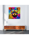 Vincent BARDOU, Raccoon style, painting - Artalistic online contemporary art buying and selling gallery