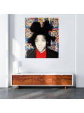 François Farcy, Faces of Basquiat, painting - Artalistic online contemporary art buying and selling gallery