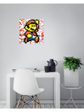 Patrick Cornée, Super Mario Bros pixel, painting - Artalistic online contemporary art buying and selling gallery