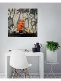 Asko, Ducks and Kid, painting - Artalistic online contemporary art buying and selling gallery