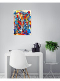 Huot Jean Marc, Stop fast fashion save nature, Painting - Artalistic online contemporary art buying and selling gallery