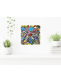 Lutti’s Korner, Matters of the Heart I, Painting - Artalistic online contemporary art buying and selling gallery