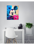 Vincent Bardou, Mickey Mouse neon art, painting - Artalistic online contemporary art buying and selling gallery
