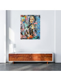 Lasveguix, Urban Mona Lisa, painting - Artalistic online contemporary art buying and selling gallery