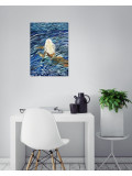 Delphine Moradi, Néréide, Painting - Artalistic online contemporary art buying and selling gallery