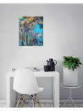 Carmin Cuivré, Moment suspendu, Painting - Artalistic online contemporary art buying and selling gallery