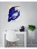 Sela, Blue 3, painting - Artalistic online contemporary art buying and selling gallery