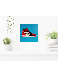 PyB, Air Jordan sneaker, painting - Artalistic online contemporary art buying and selling gallery