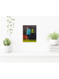 Catherine Bell, Le train, painting - Artalistic online contemporary art buying and selling gallery