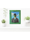 Sagrasse, I'm sorry Magritte, painting - Artalistic online contemporary art buying and selling gallery