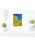 Ivan Colas, Le trésor des tournesols, painting - Artalistic online contemporary art buying and selling gallery