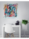 Âme Sauvage, Les couleurs du paradis, painting - Artalistic online contemporary art buying and selling gallery