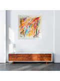 Âme Sauvage, La femme en rouge, painting - Artalistic online contemporary art buying and selling gallery